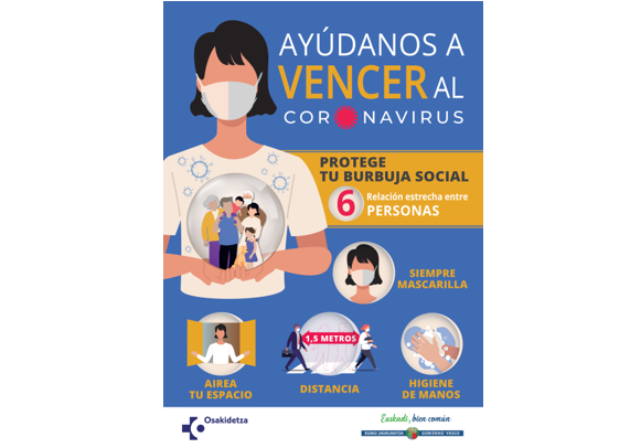 ayúdanos a vencer al coronavirus en Goierri Eskola