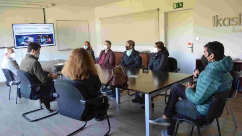 Participantes del FliCreate Project visitan Goierri Eskola