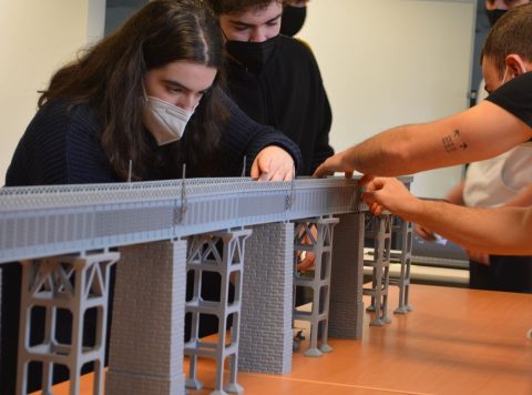 Finalizada la maketa 3D del puente de Ormaiztegi