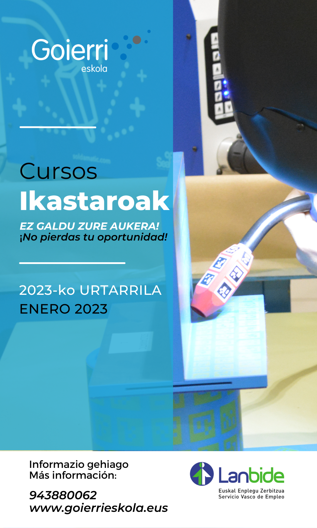 cursos gratuitos de formación para trabajadores y desempleados de goierri eskola