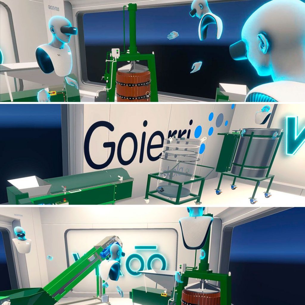 viroo imagen de proyectos de realidad virtual o virtual reality VR en formación profesional