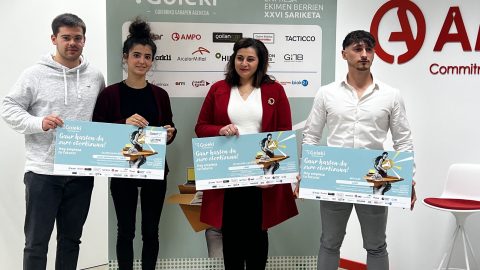 Ganadores del concurso de proyectos empresariales de Goieki