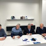 firma convenio colaboración entre Goierri Eskola y el Centro de Formación Técnica de la Pontificia Universidad Católica de Valparaíso de Chile