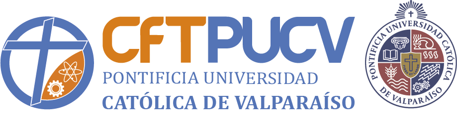 logotipo del centro de formación técnica de la pontificia universidad católica de valparaíso